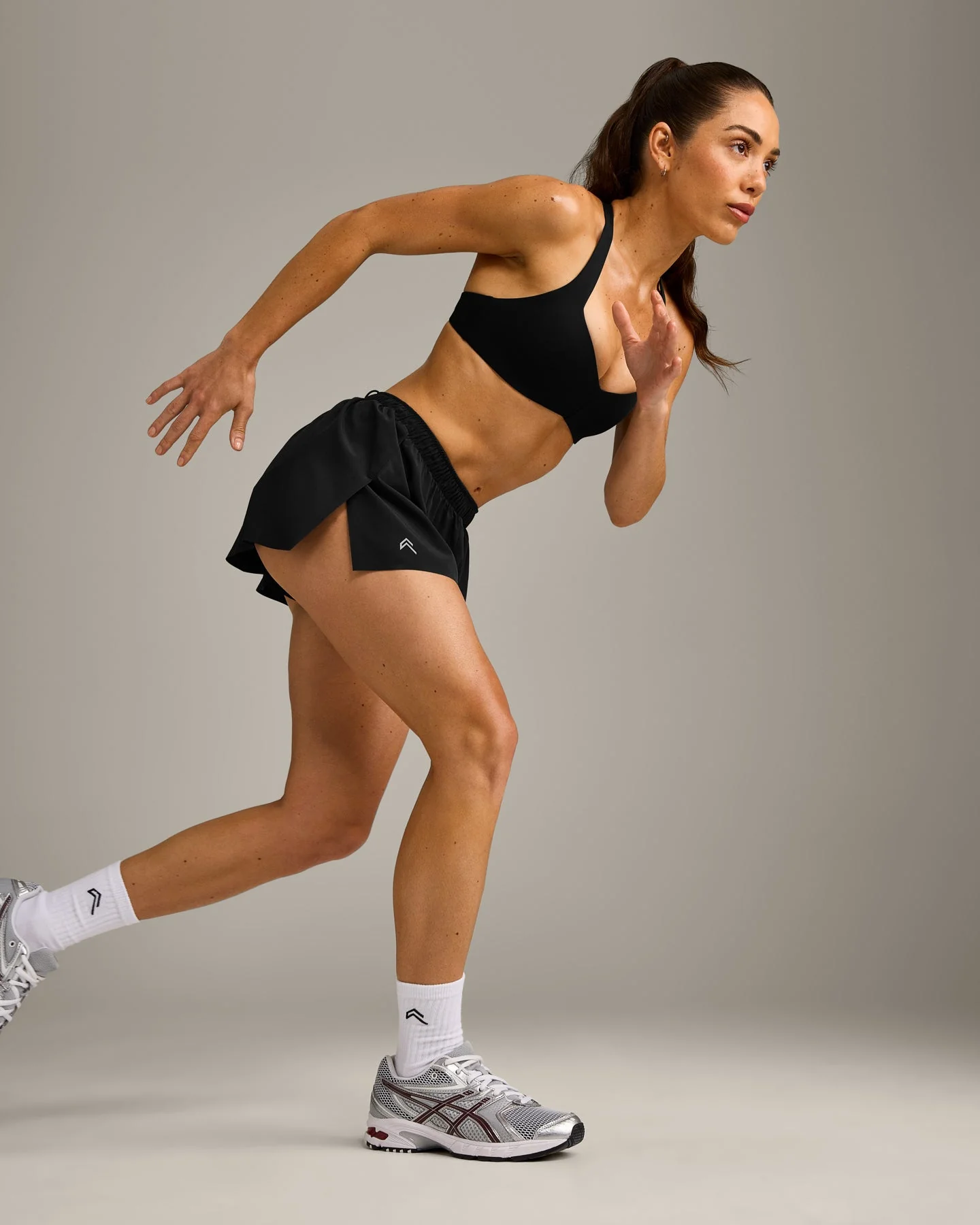 AirMove™ Lined Shorts 2" with Pocket and Reflective Logo | Black - Image 3