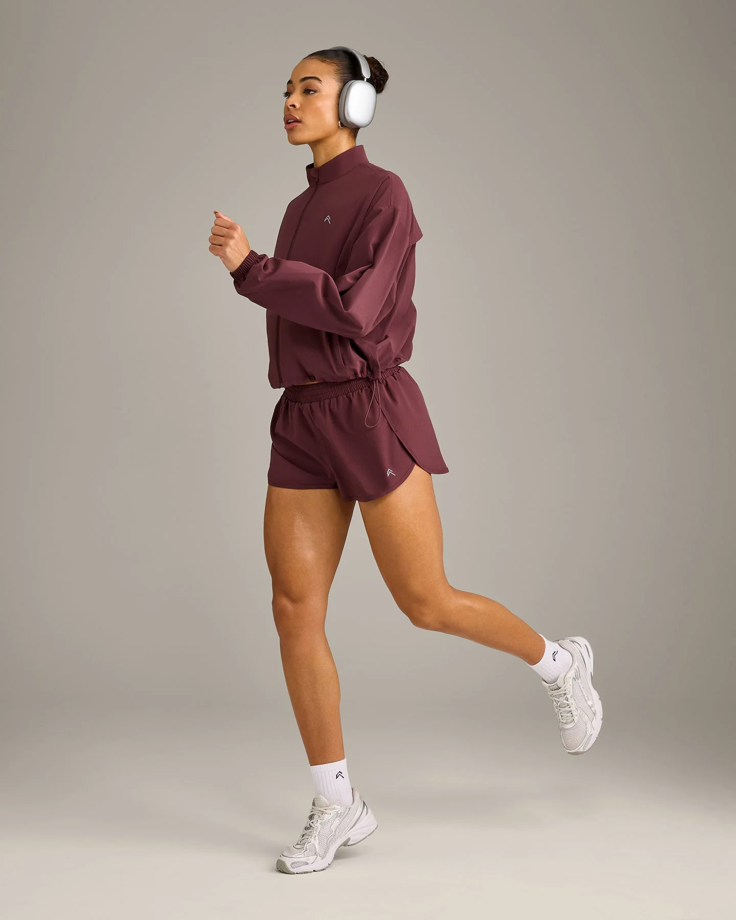 AirMove™ Lined Shorts 2" with Reflective Logo | Velvet Mocha - Image 3