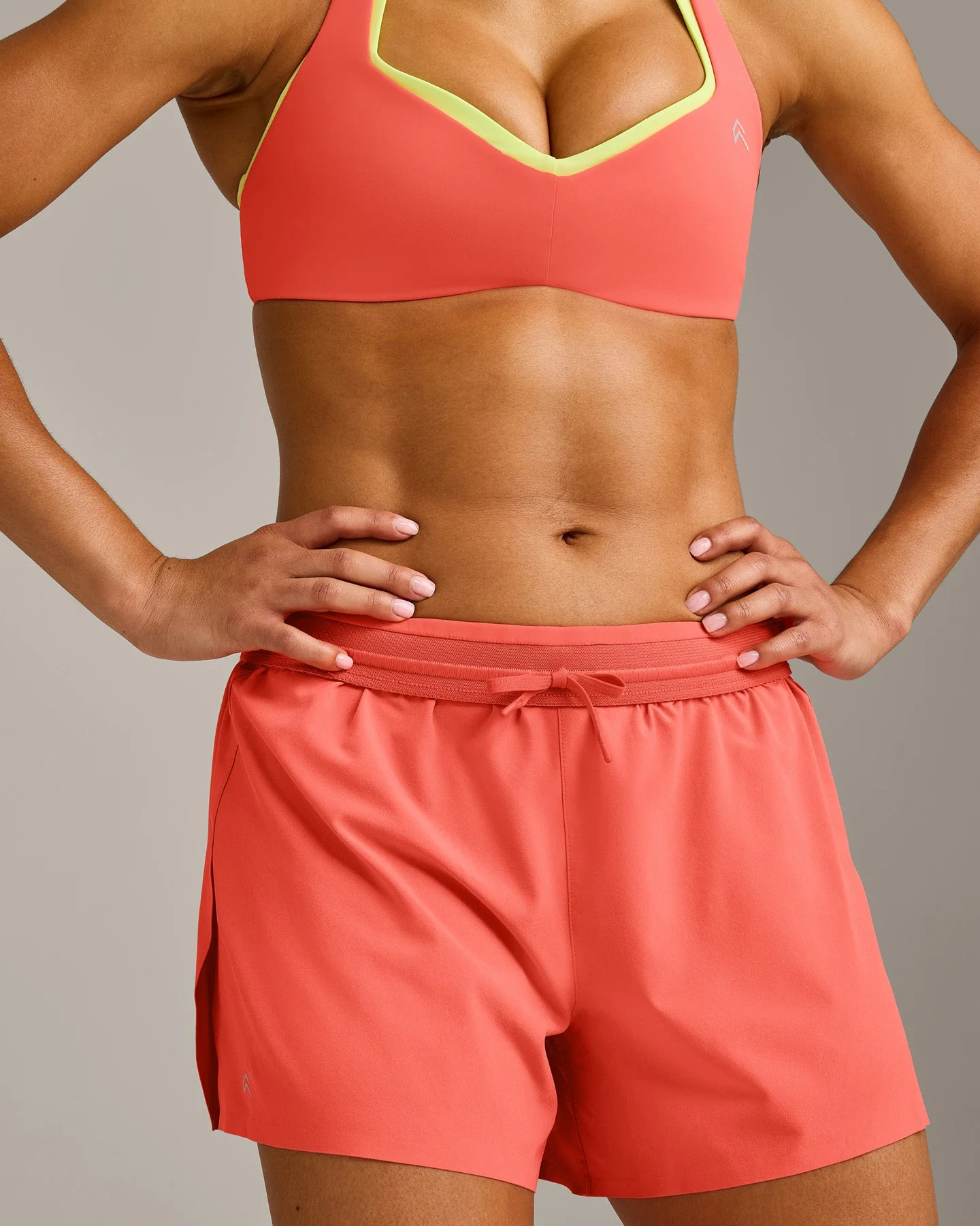 AirMove™ Lined Shorts 4" with Pocket New Branding | Light Charged Coral - Image 5