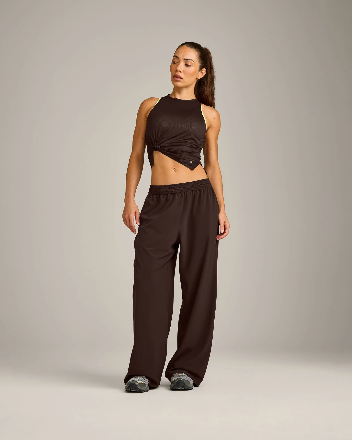 AirMove™ Straight Leg Pants New Branding | 70% Cocoa - Image 3