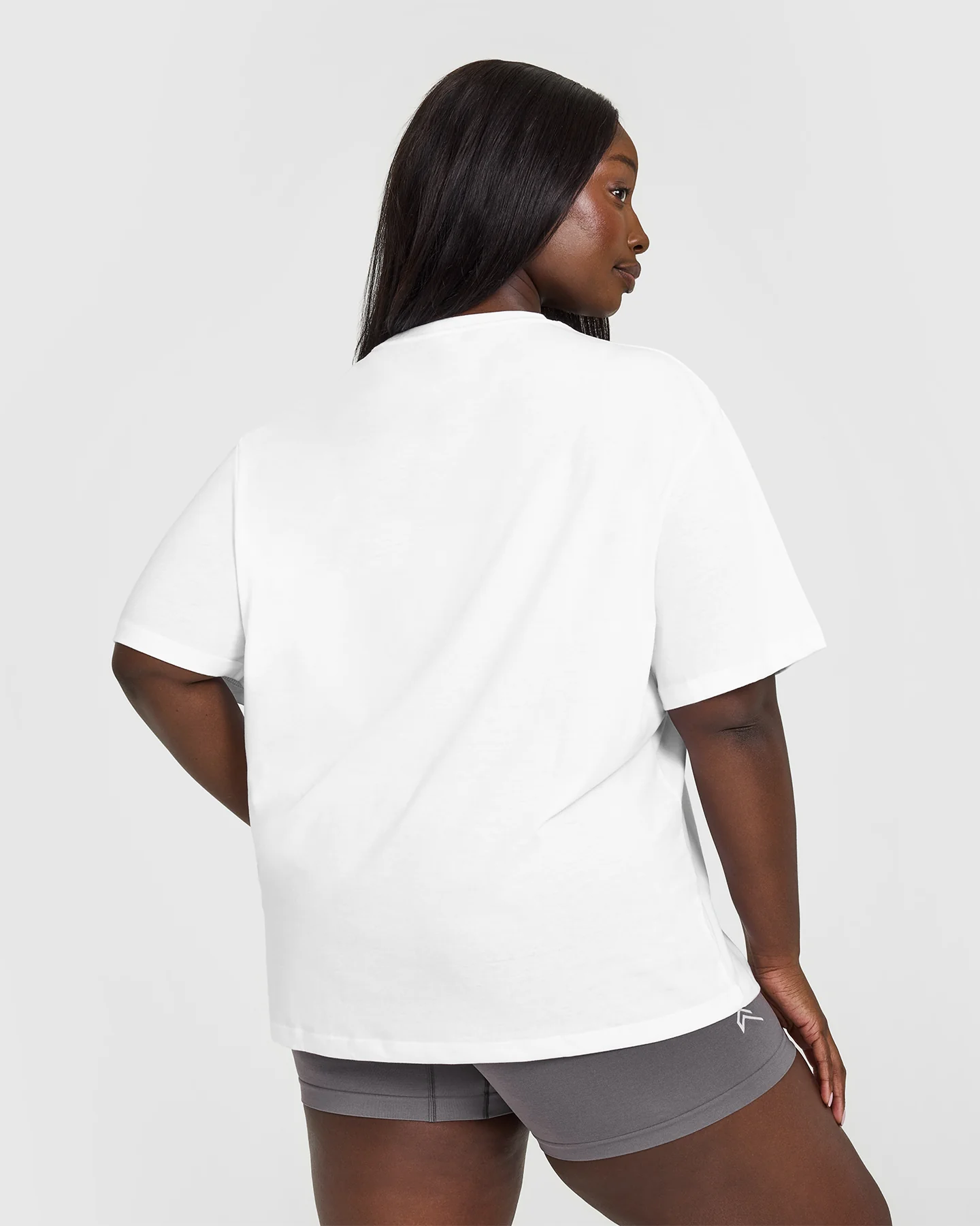 Classic Oversized Lightweight T-Shirt | White - Image 2