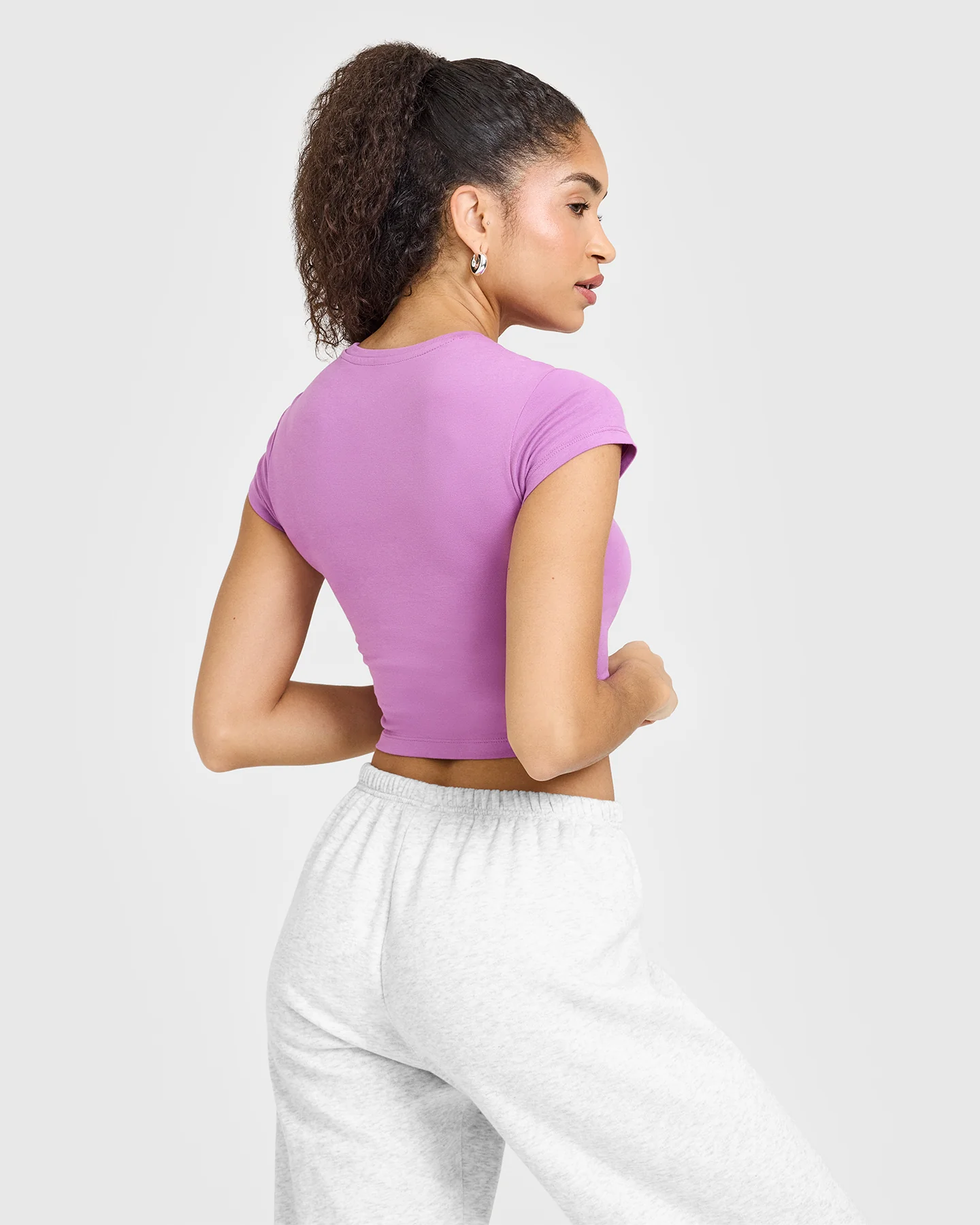 Cotton Icon Baby T-Shirt | Orchid Purple - Image 4