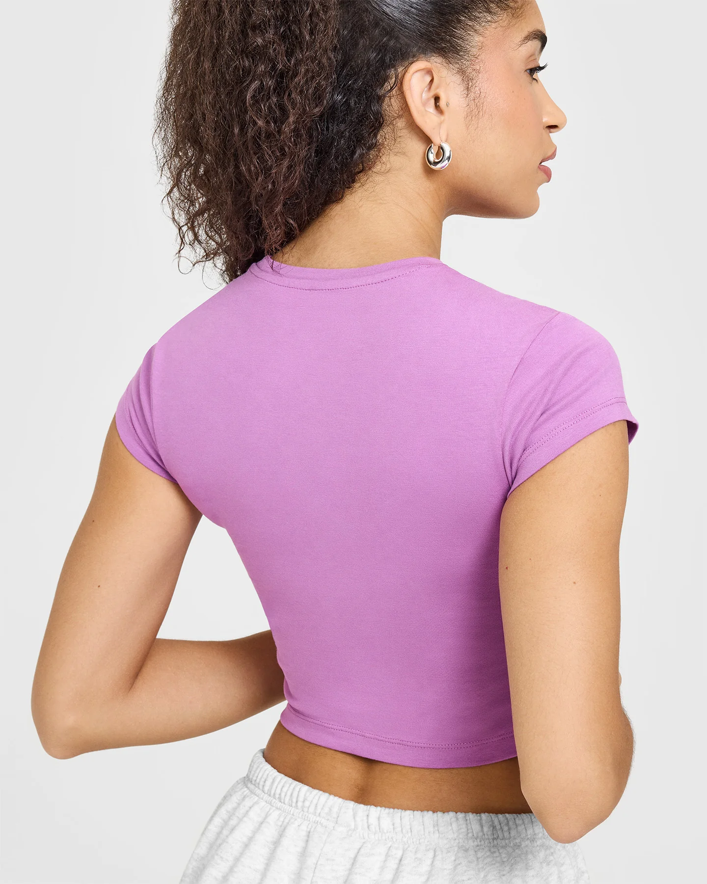 Cotton Icon Baby T-Shirt | Orchid Purple - Image 6