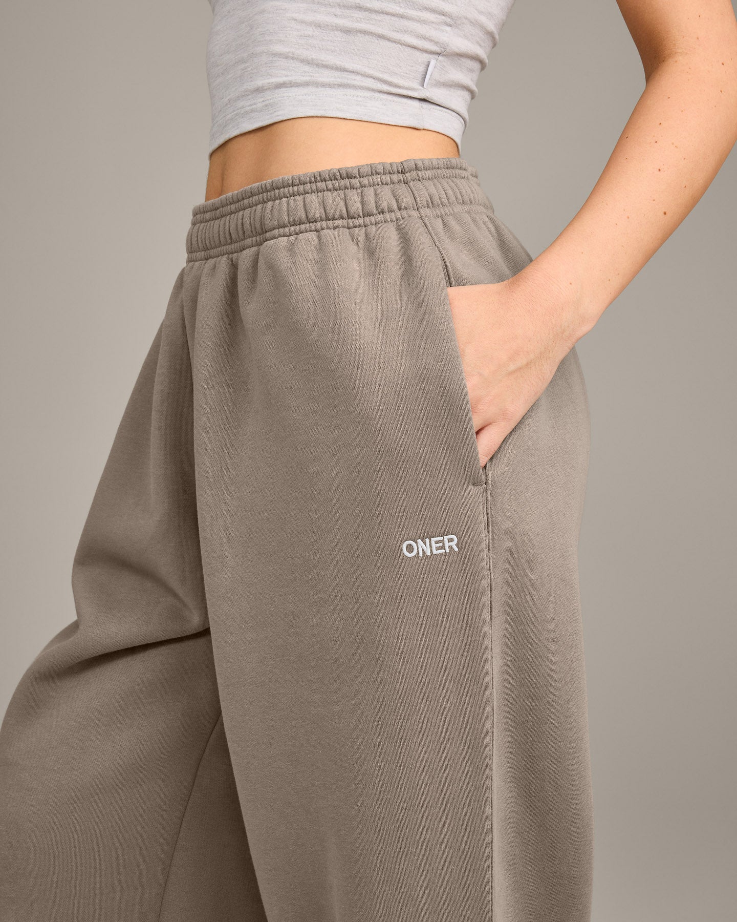 Foundations Cosy Oversized Joggers | Minky - Image 2