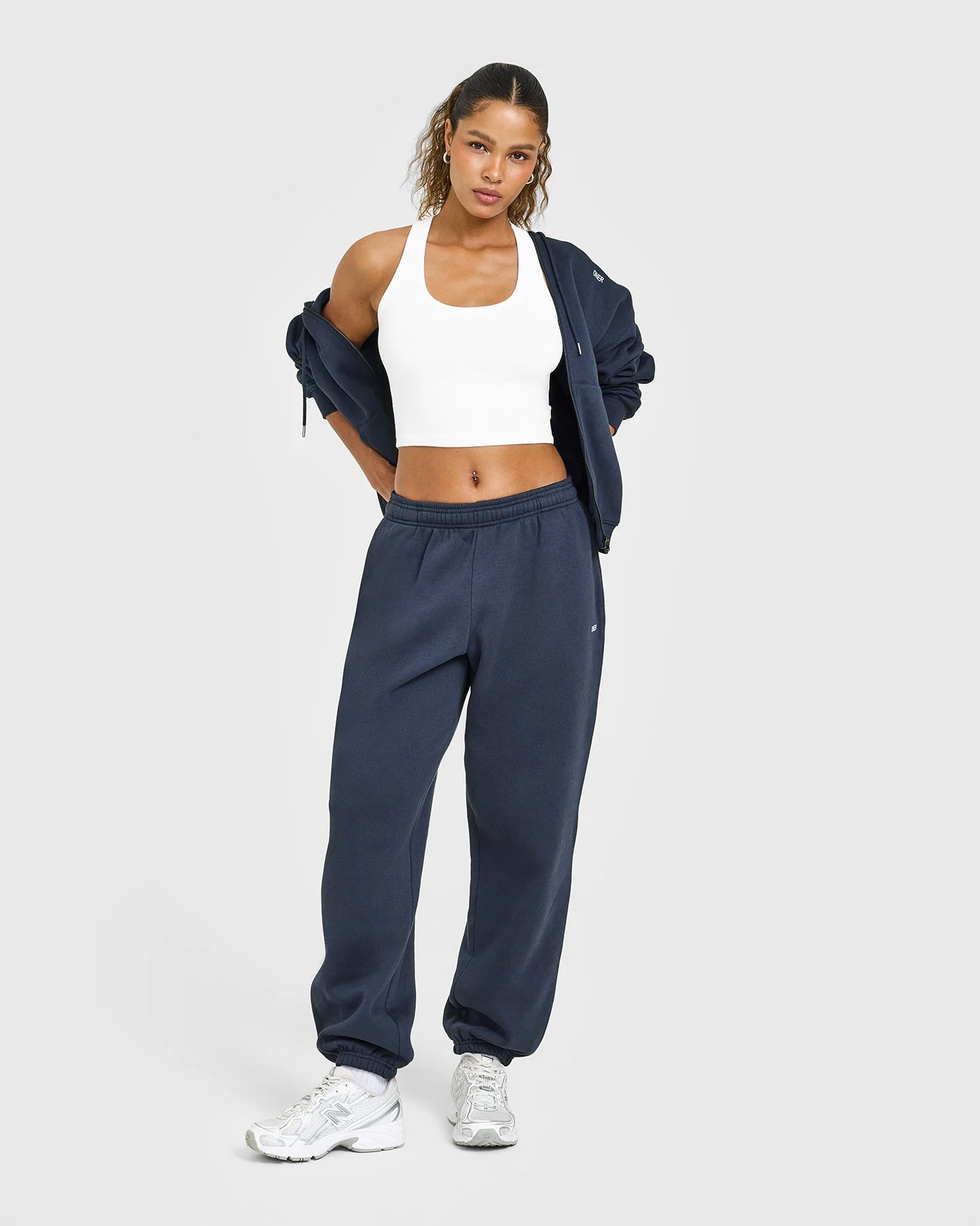 Foundations Oversized Joggers | True Blue - Image 3