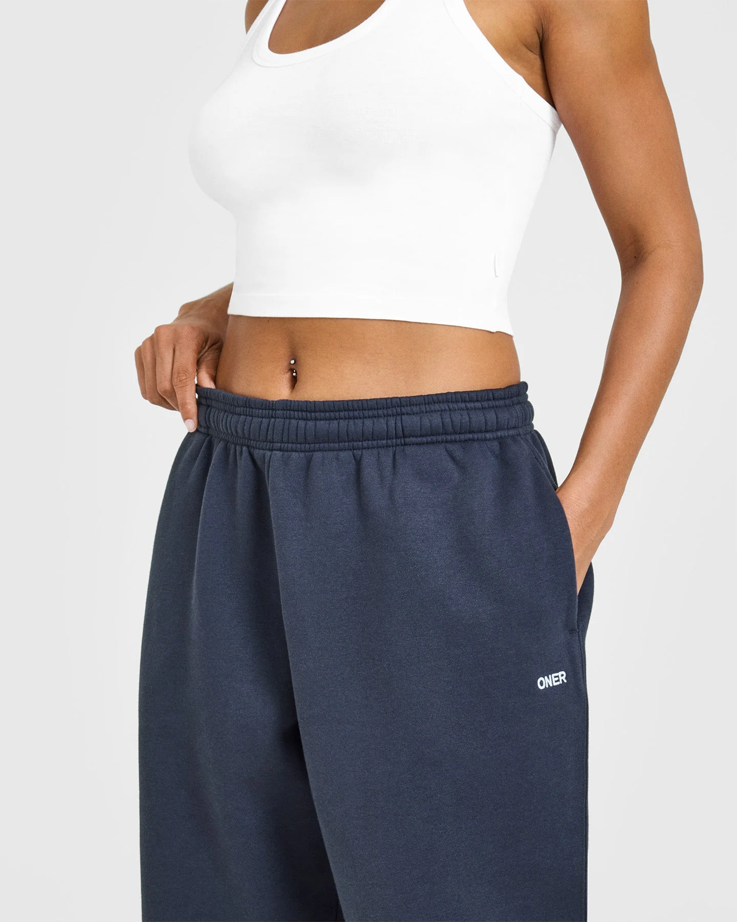 Foundations Oversized Joggers | True Blue - Image 5