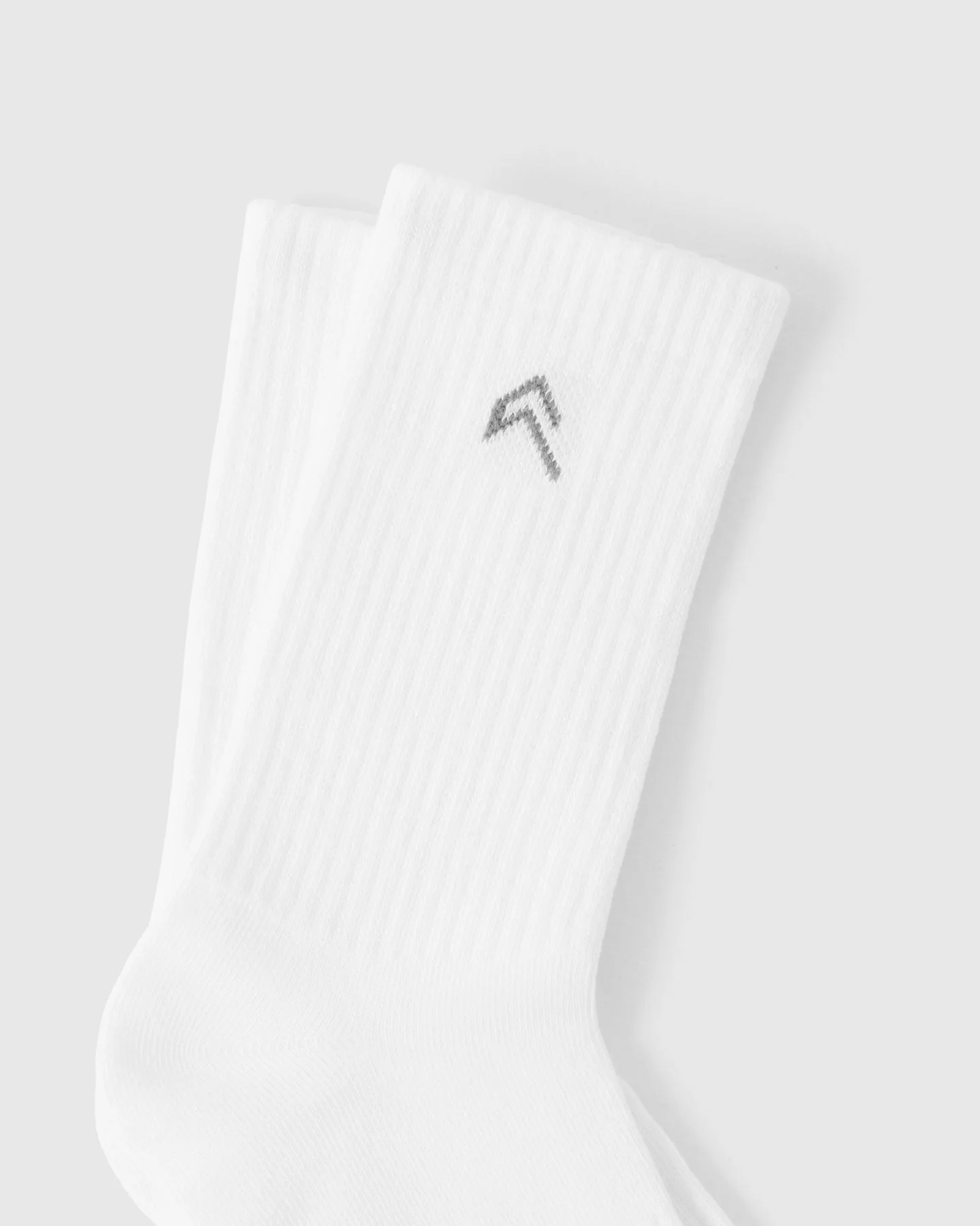 Lightweight Crew Socks 3 Pack | White - Image 4