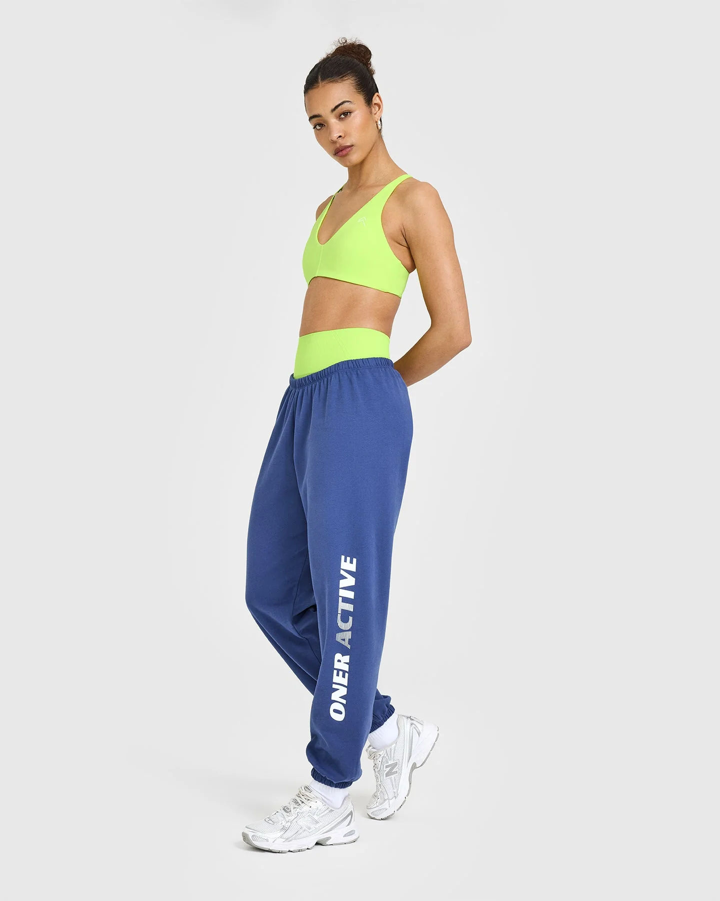 Lightweight Graphic Joggers | Shadow Blue - Image 3