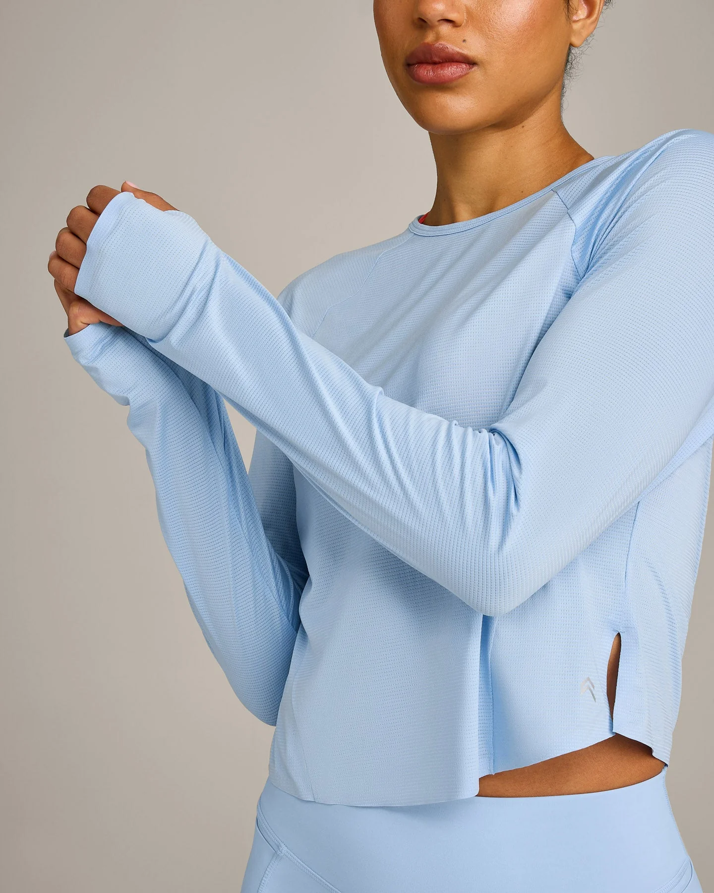 PrecisionMove™ Long Sleeve Top | Powdered Blue - Image 4