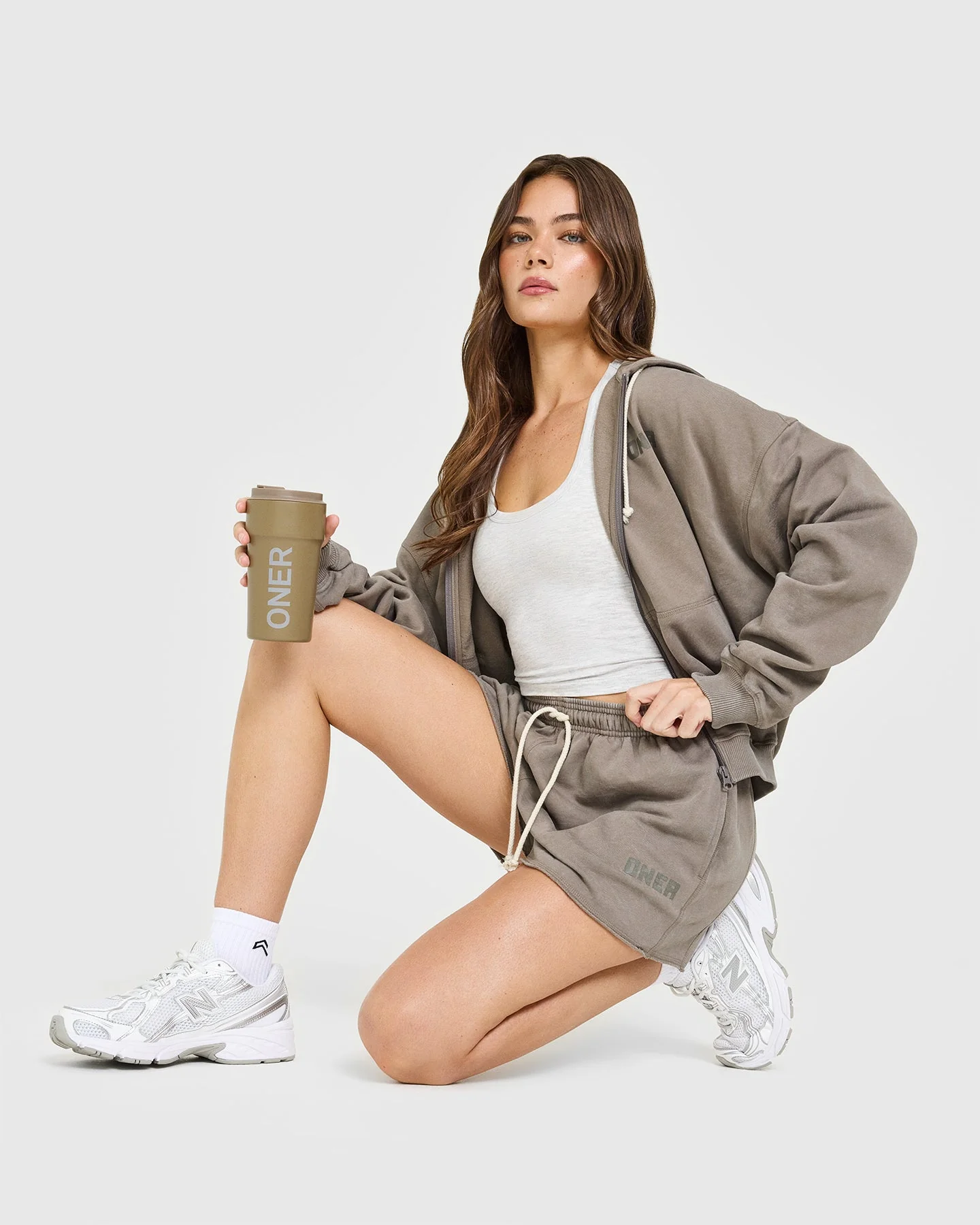 Raw Lounge Oversized Shorts | Washed Minky - Image 6