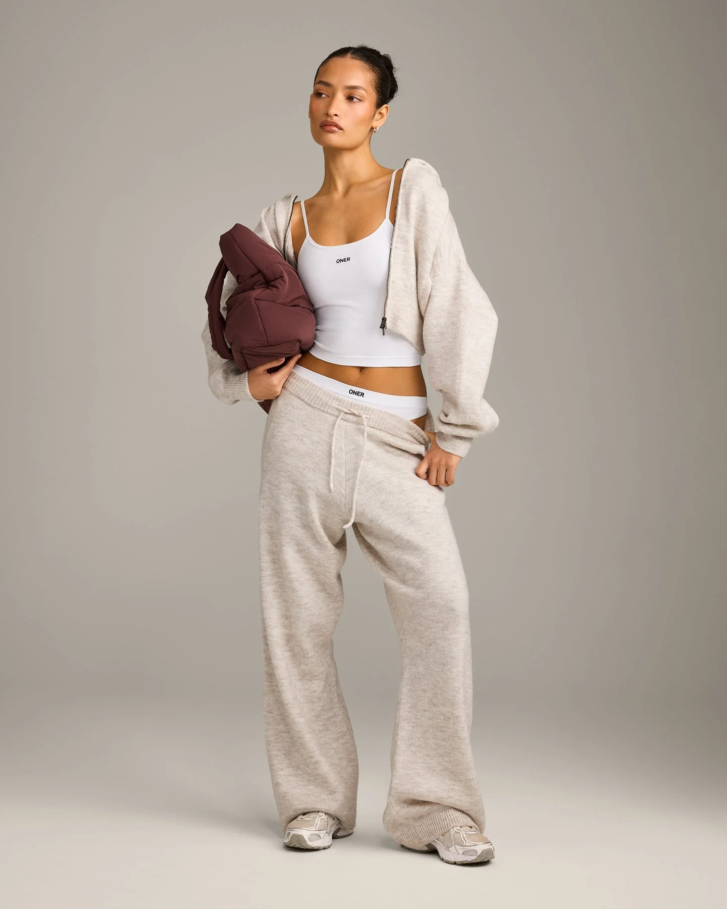 Seamless Strappy Vest | White - Image 3
