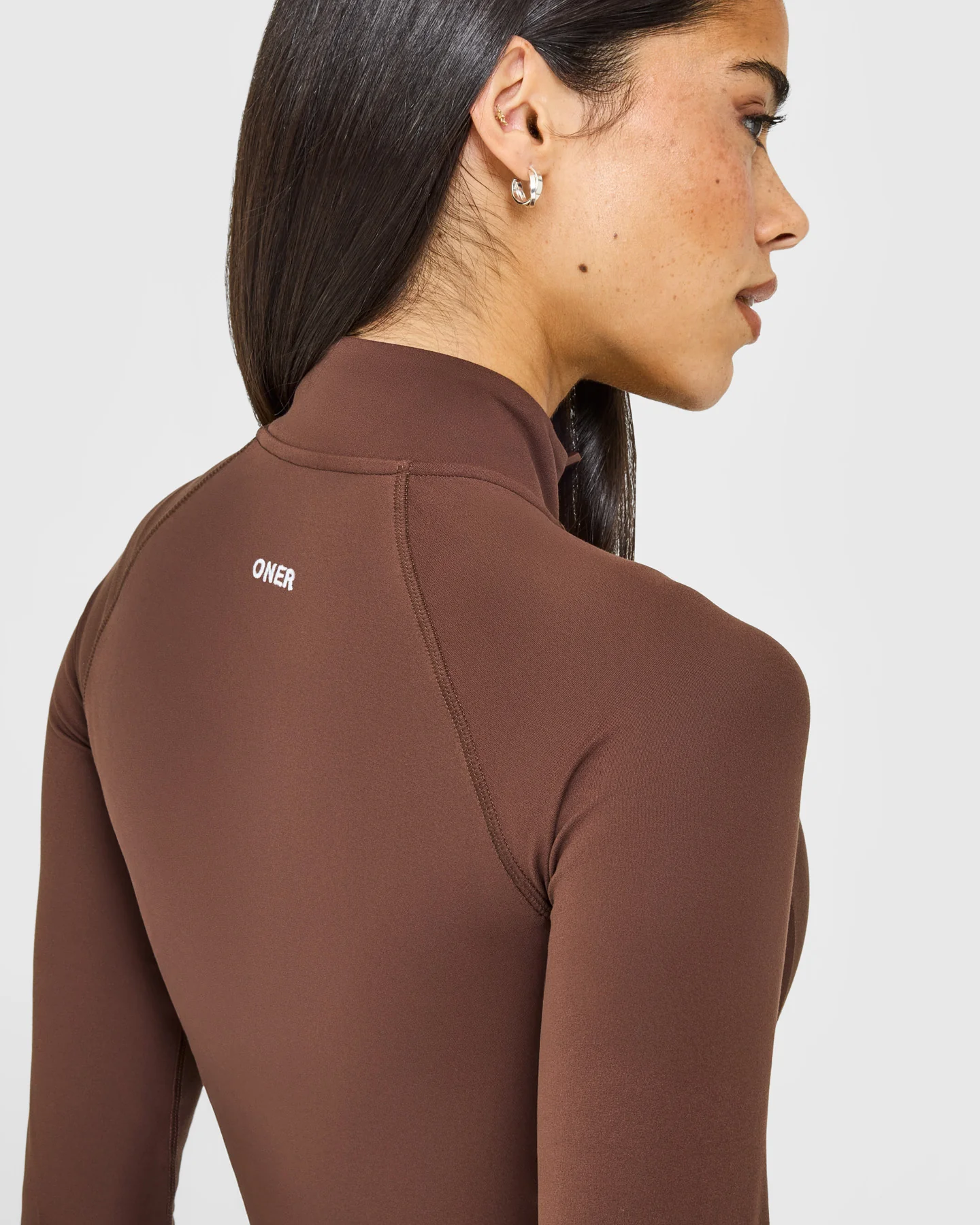 SoftMotion⢠Jacket with White Logo | Espresso Brown - Image 6