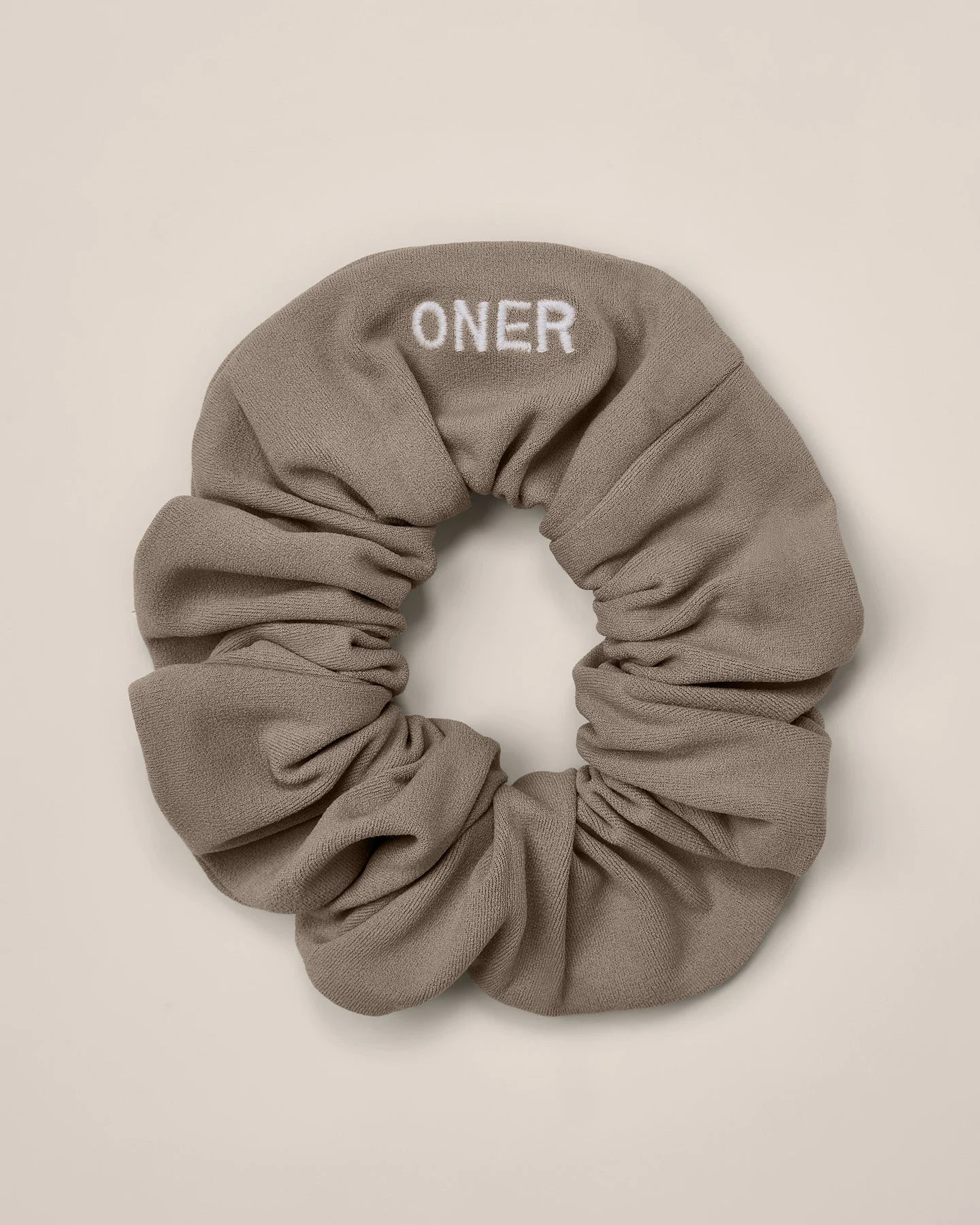 SoftMotion™ Scrunchie with Grey Logo | Minky - Image 5