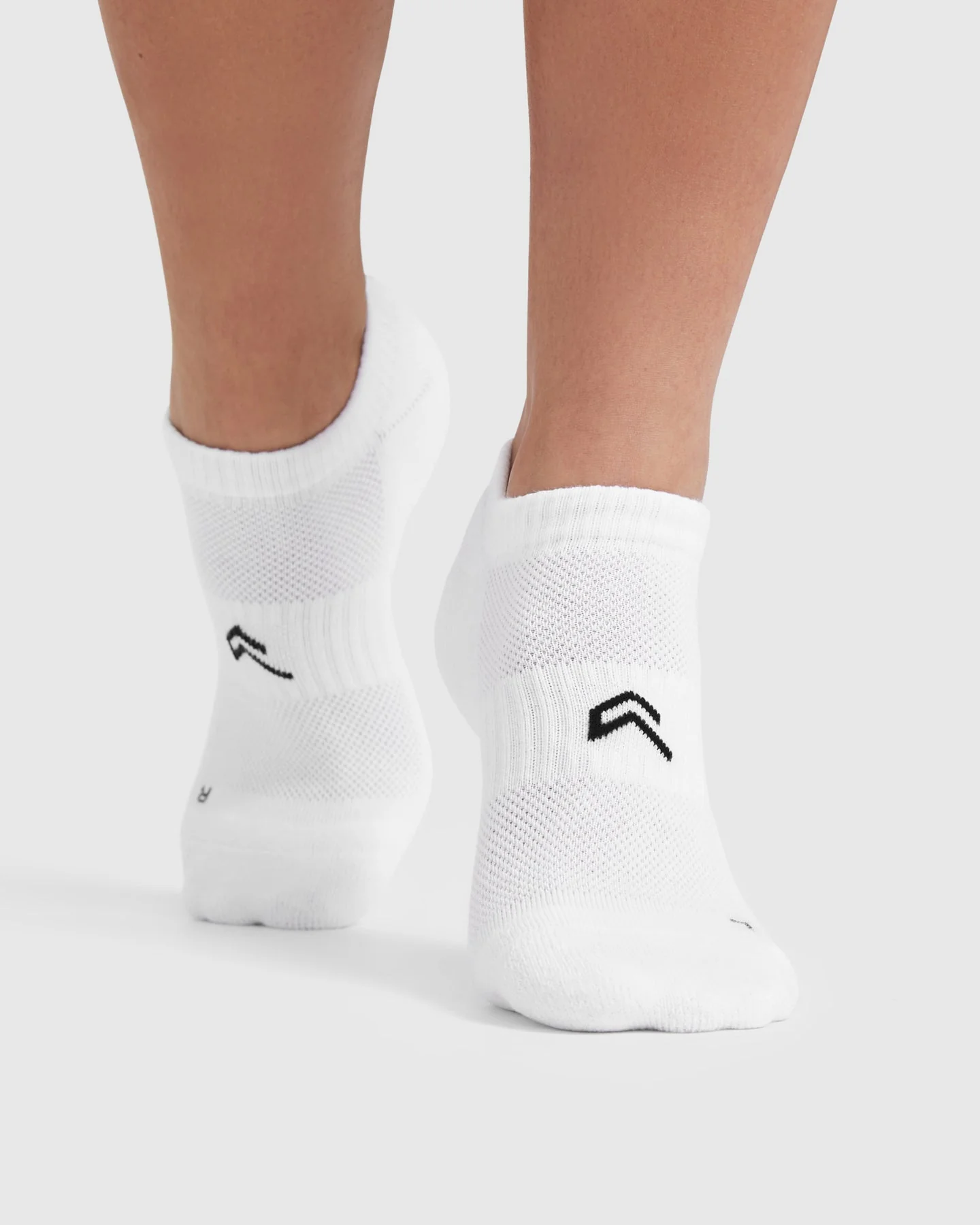 Trainer Liner Socks 3 Pack | Grey/White/Black - Image 2