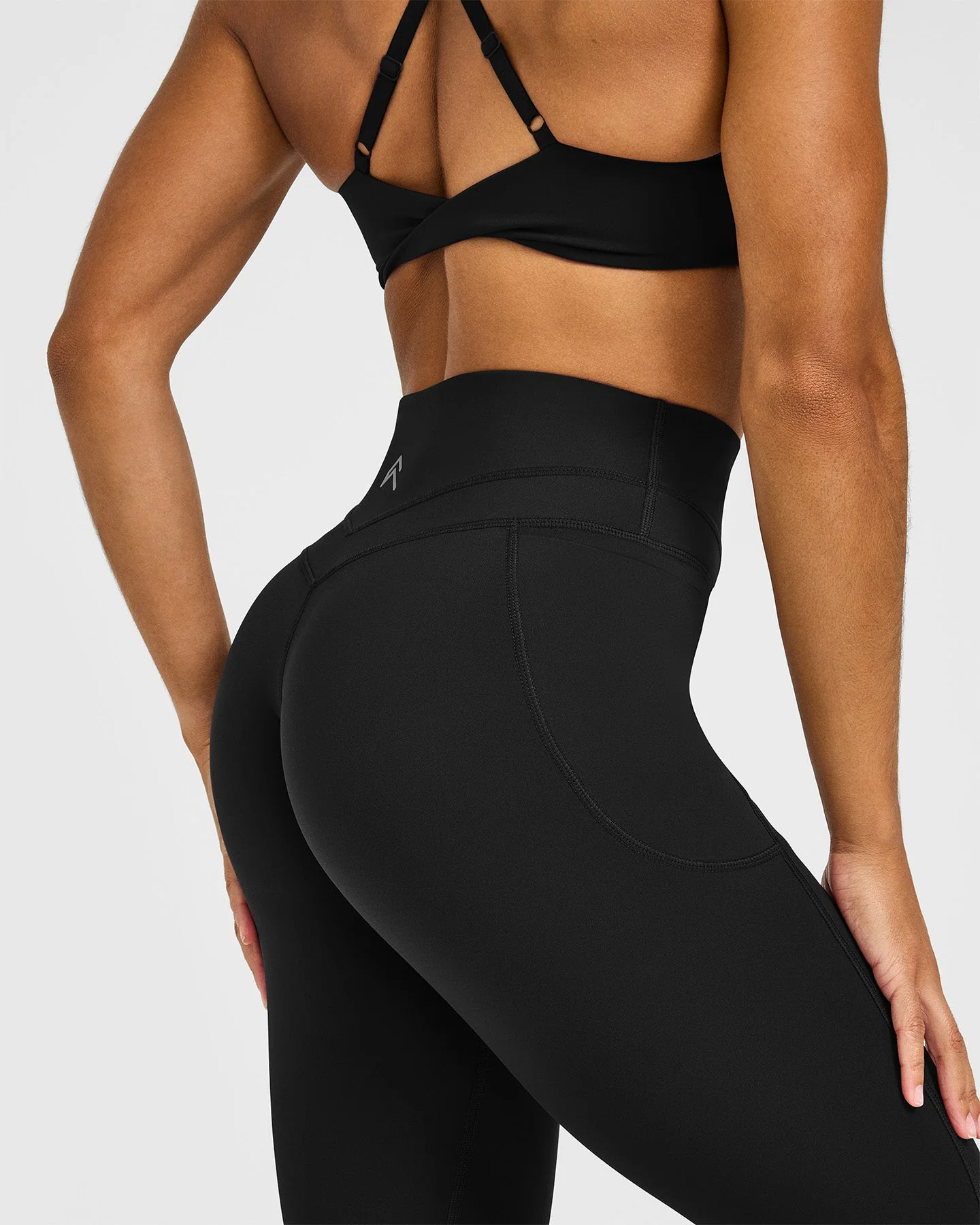 UnifiedMove™ High Waisted Pocket Leggings | Black - Image 4