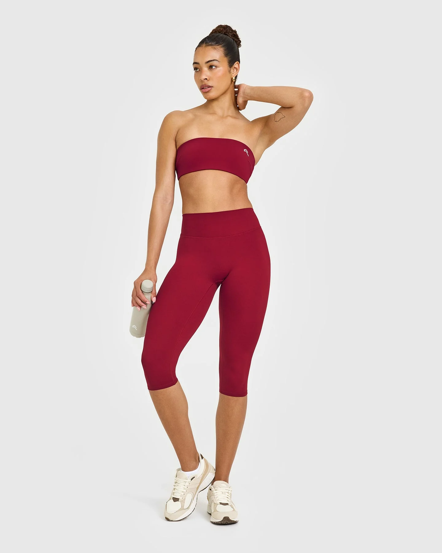 UnifiedMove™ Micro Bandeau Bralette | Ruby Red - Image 3