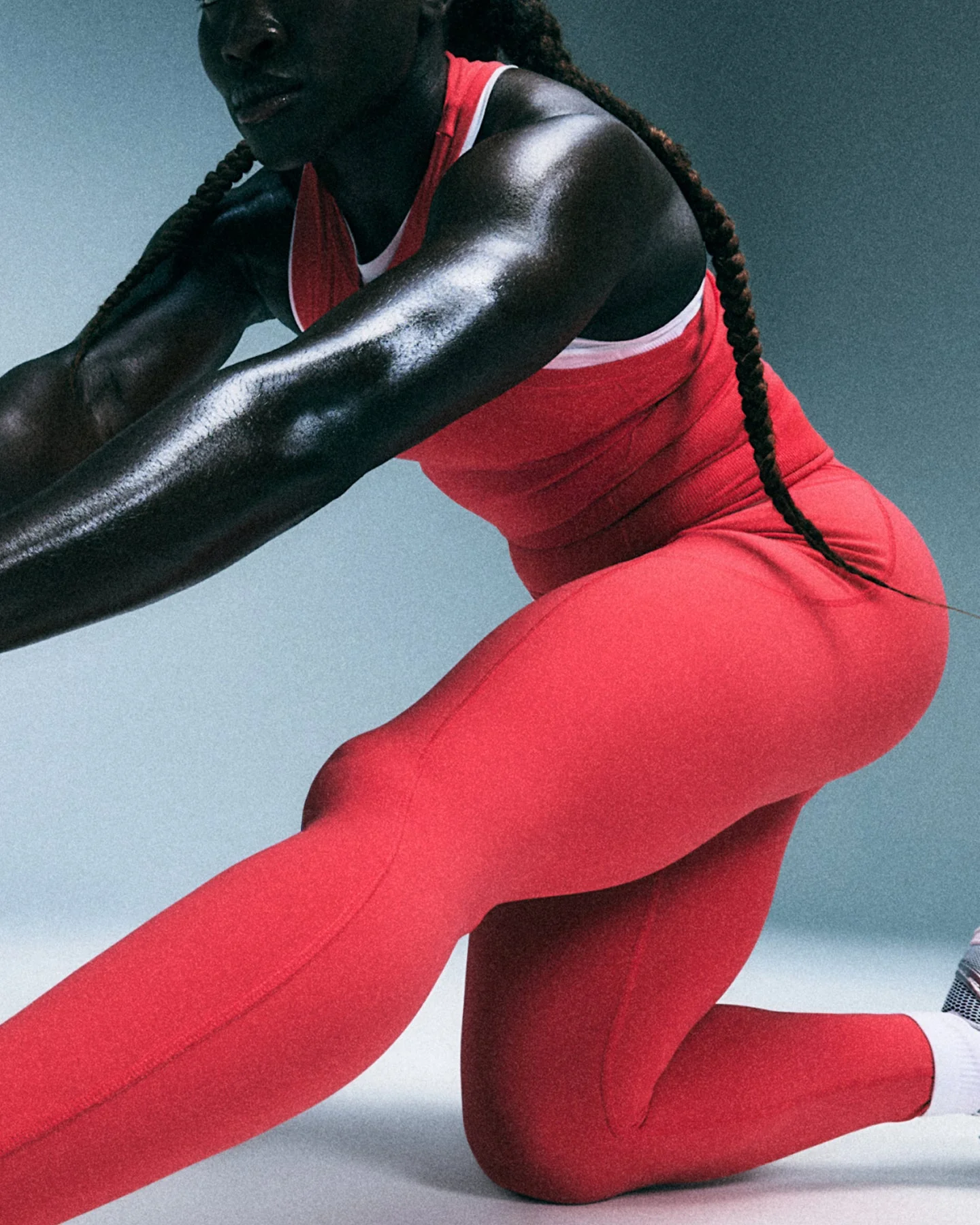 UnifiedMove™ Pocket Leggings with Bonding with Reflective Logo | Charged Pink - Image 2