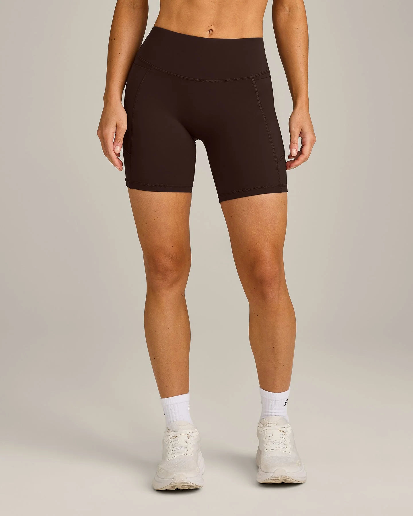 UnifiedMove™ Pocket Shorts 6" with Bonding with Reflective Logo | 70% Cocoa - Image 6