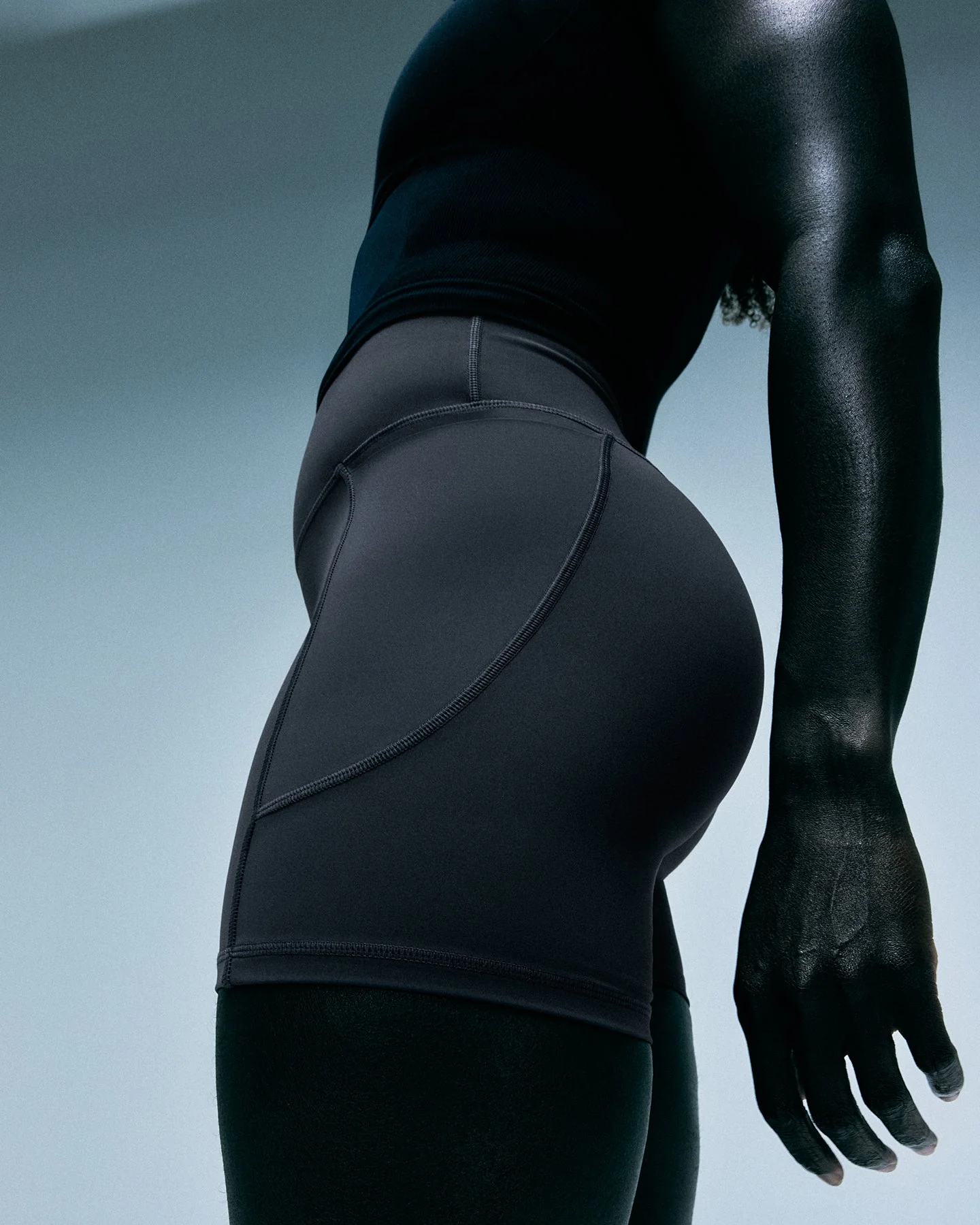 UnifiedMove™ Pocket Shorts 6" with Bonding with Reflective Logo | Coal - Image 2