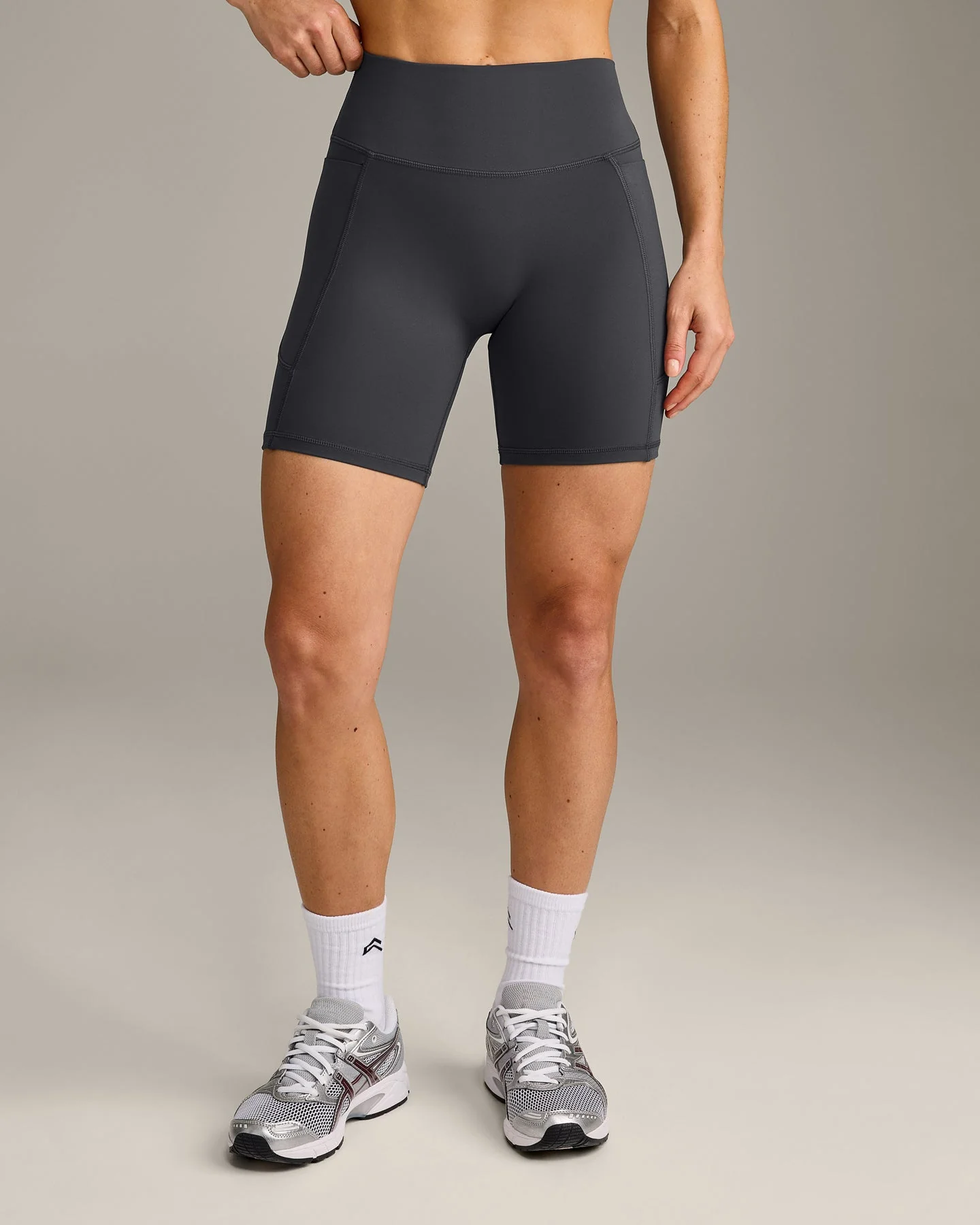 UnifiedMove™ Pocket Shorts 6" with Bonding with Reflective Logo | Coal - Image 6