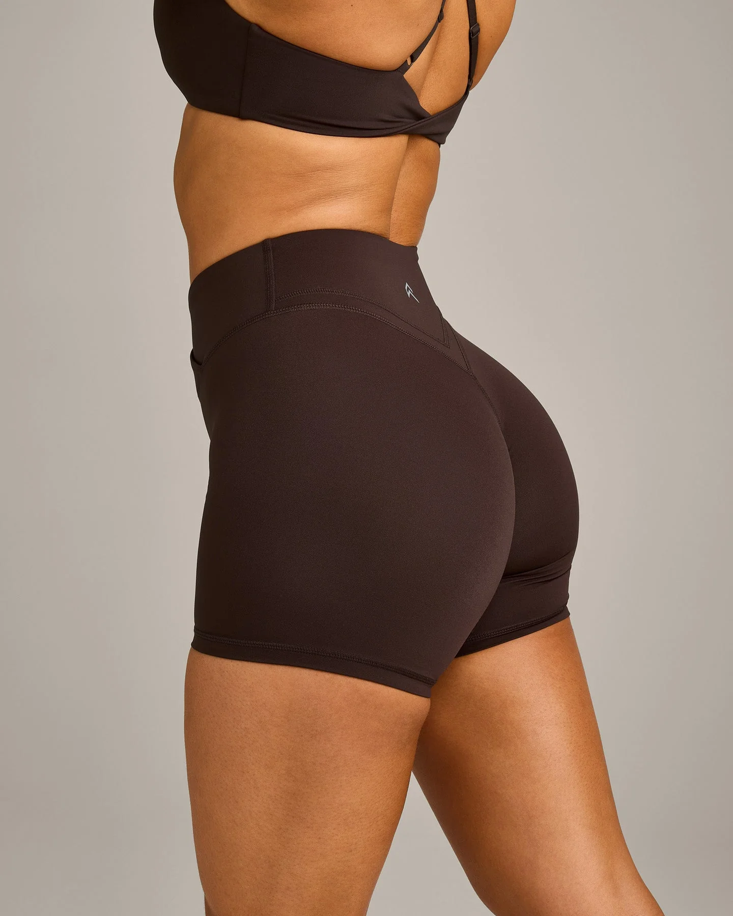 UnifiedMove™ Wrap Shorts 6" with Reflective Logo | 70% Cocoa - Image 6